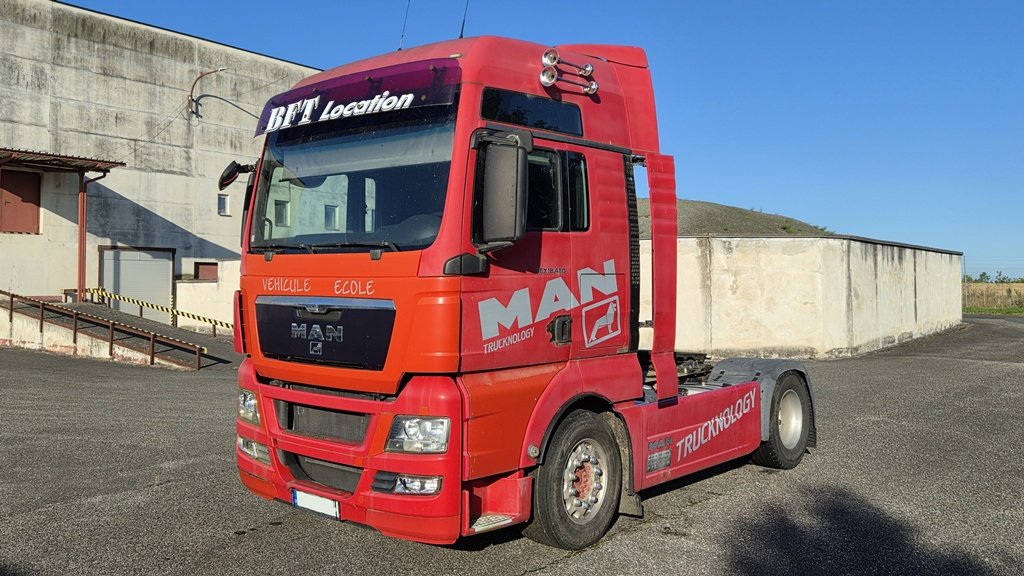 MAN TGX 18.480 12,4/353 kW – registrace Polsko